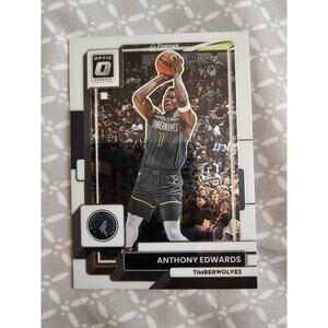 Anthony Edwards 2022-23 Donruss Optic #45 - Minnesota Timberwolves